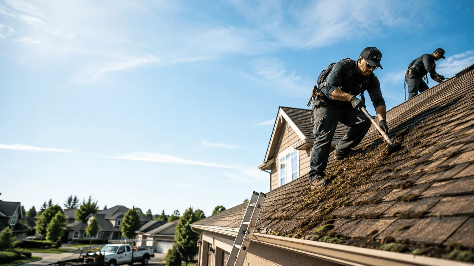Roof Moss Removal in Mesa, WA near me